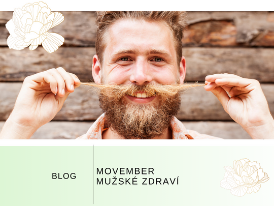 Co je Movember a proč si muži nechávají narůst knírek ?